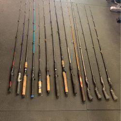 Baitcaster Fishing Poles 