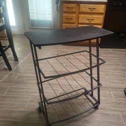 Rolling Cart Organizer On Wheels 