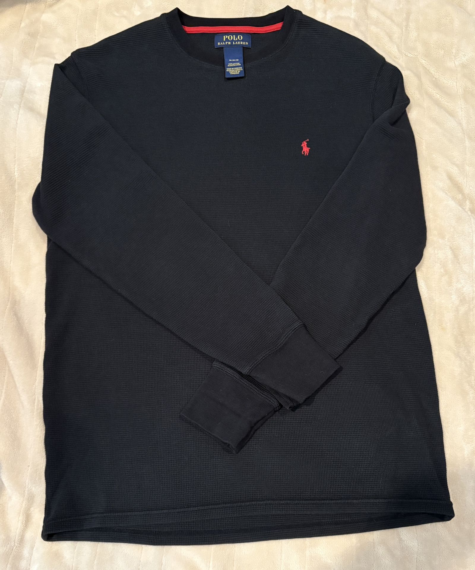 👉Polo Ralph Lauren Men's Black Long Sleeve Shirt👈