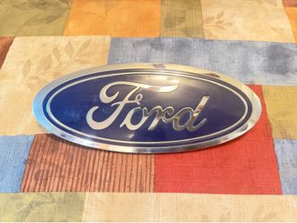 Ford emblem original part logo sign front grill