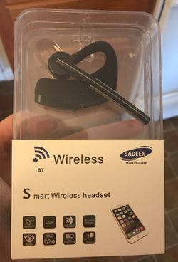 Smart wireless headset