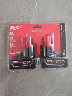 Milwaukee M12 battery new