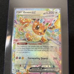 Eevee Ex Prismatic Evolution 