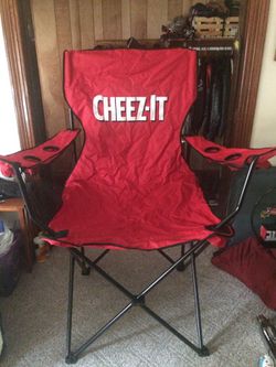 Huge Red Cheez-IT Chair