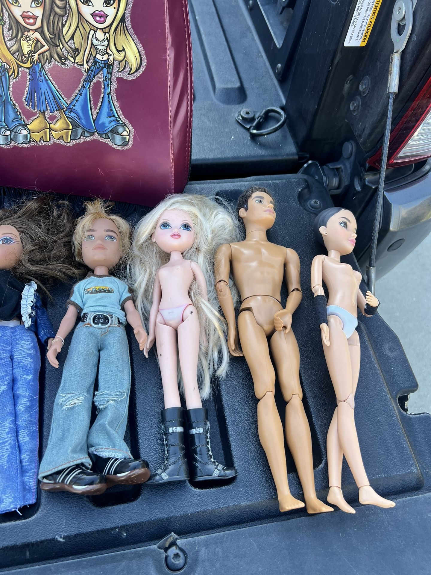 Bratz Doll Lot, Carring Case PLUS!