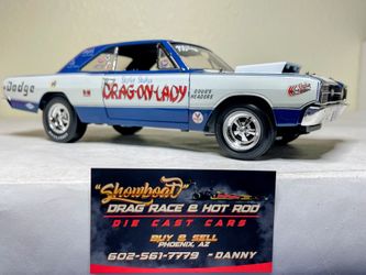 Always interested in buying NHRA Drag Race diecast collectibles.