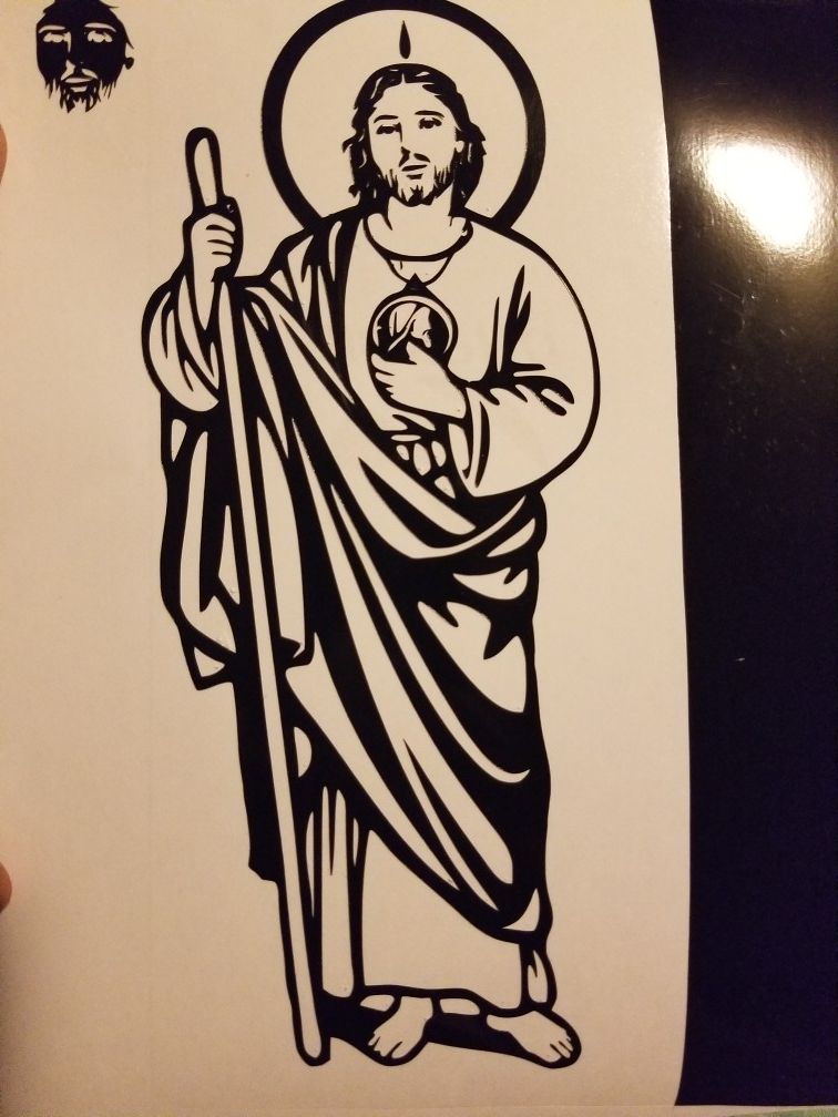 San Judas Sticker decals