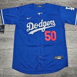 LOS ANGELES DODGERS STITCHED BASEBALL JERSEY 