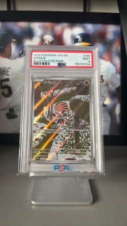 Swinub pokemon psa 9