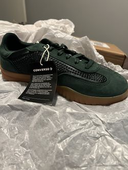 Swavorski Deep Emerald Converse Run Star