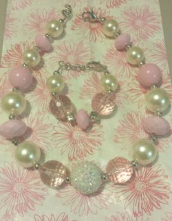 NEW Custom necklace bracelet set / children's jewelry - some pre made - or made to order