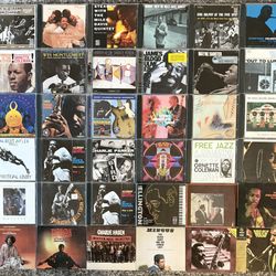 Fantastic Lot Of 36 Original Jazz/Inprovisational CDs 