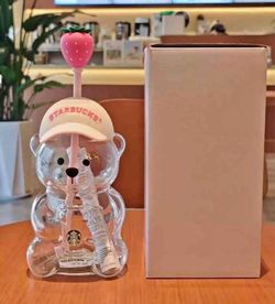 Starbucks bear pink