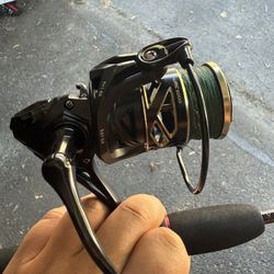 Fishing Rod And Reel Combo 8ft Rod