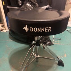 Donner Drum Throne – Saddle Seat, Double-Braced – Perfect Condition