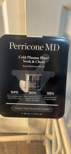 Premium skincare ($200 original) Perricone MD’s Cold Plasma Plus+ Neck & Chest