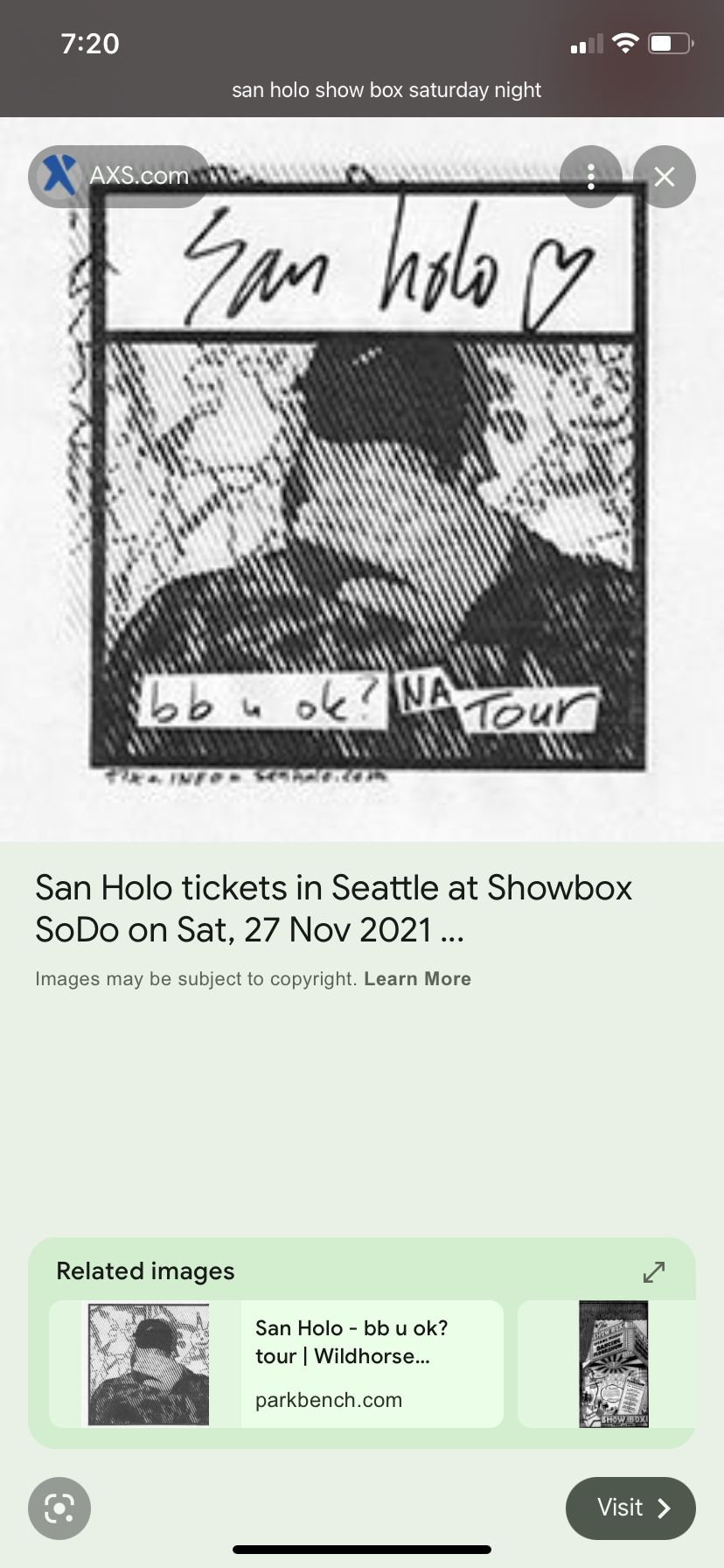 2x San Holo Tickets (Saturday 11/27)