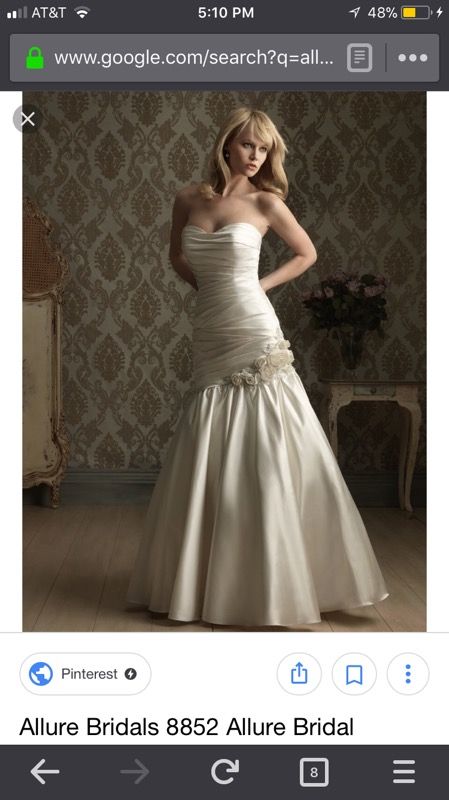 Allure Bridal style 8852 size 12