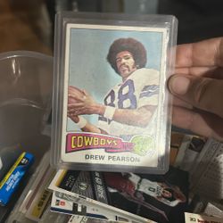 Drew Pearson Rookie Card