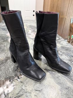 Franco Sarto Steviena Mid-Calf Heeled Boots