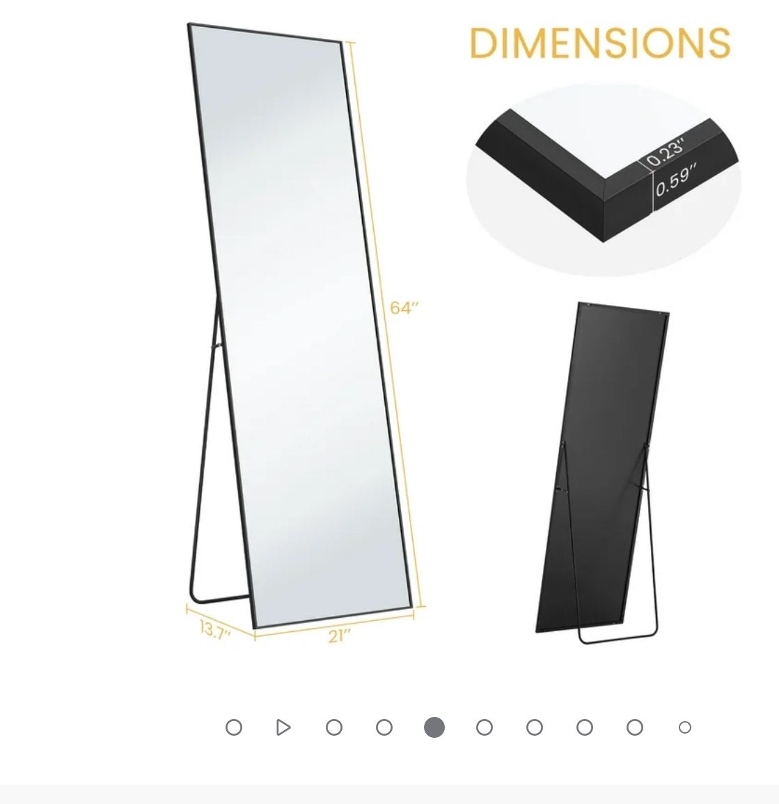 Stand Up Mirror