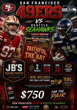 San Francisco 49ers vs Seattle Seahawks