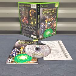 ​Gauntlet Dark Legacy Original Xbox Vintage 2000 Y2K Complete w/ Reg Card!