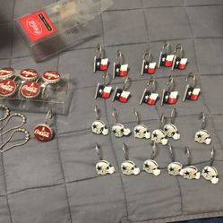 Speciality Curtain Holders Coke,Dallas Cowboys,Texas Flag