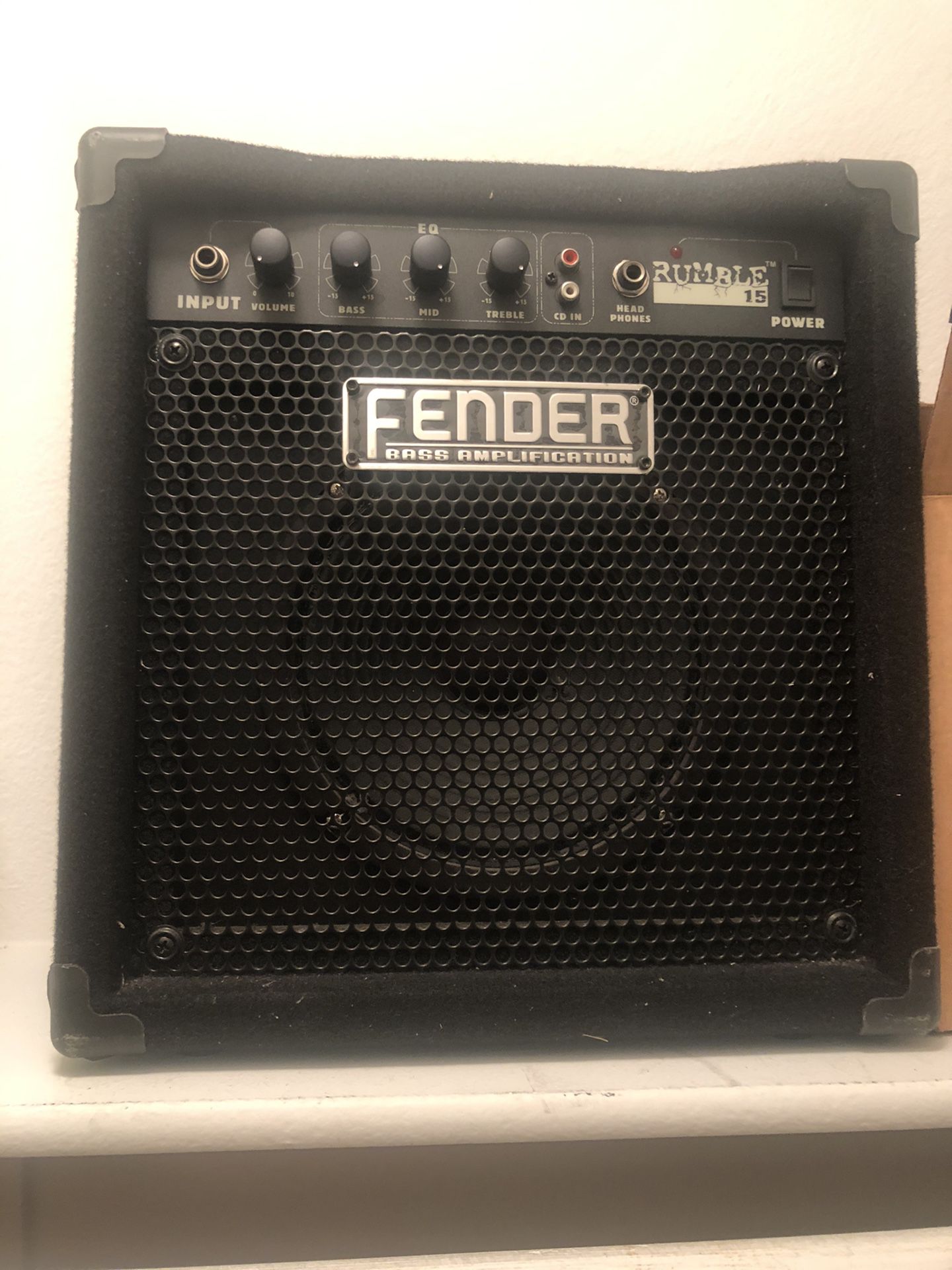Fender Rumble 15 Bass Amp
