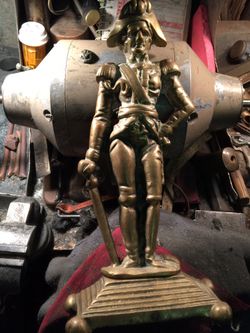 Brass soldier