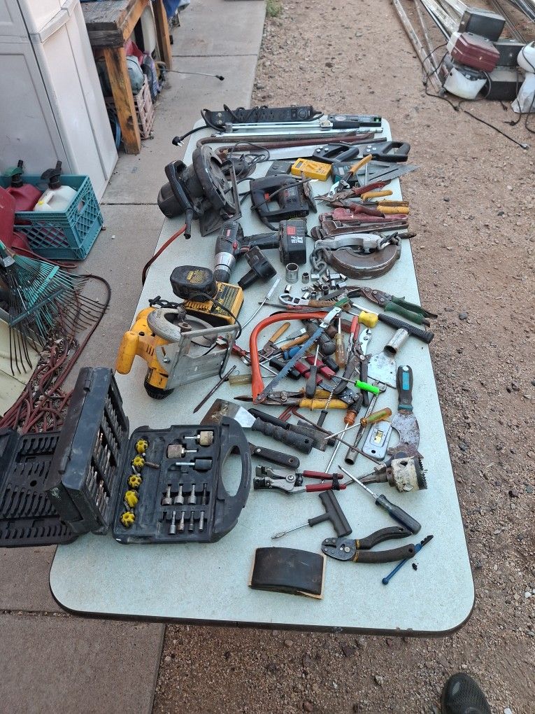 Table Of Tools