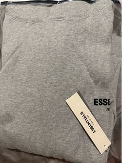 Grey Essentials Hoodie