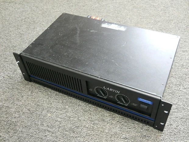 Carvin DCM2000 Stereo Power Amplifier 2000 watt (U.S.A. Made)