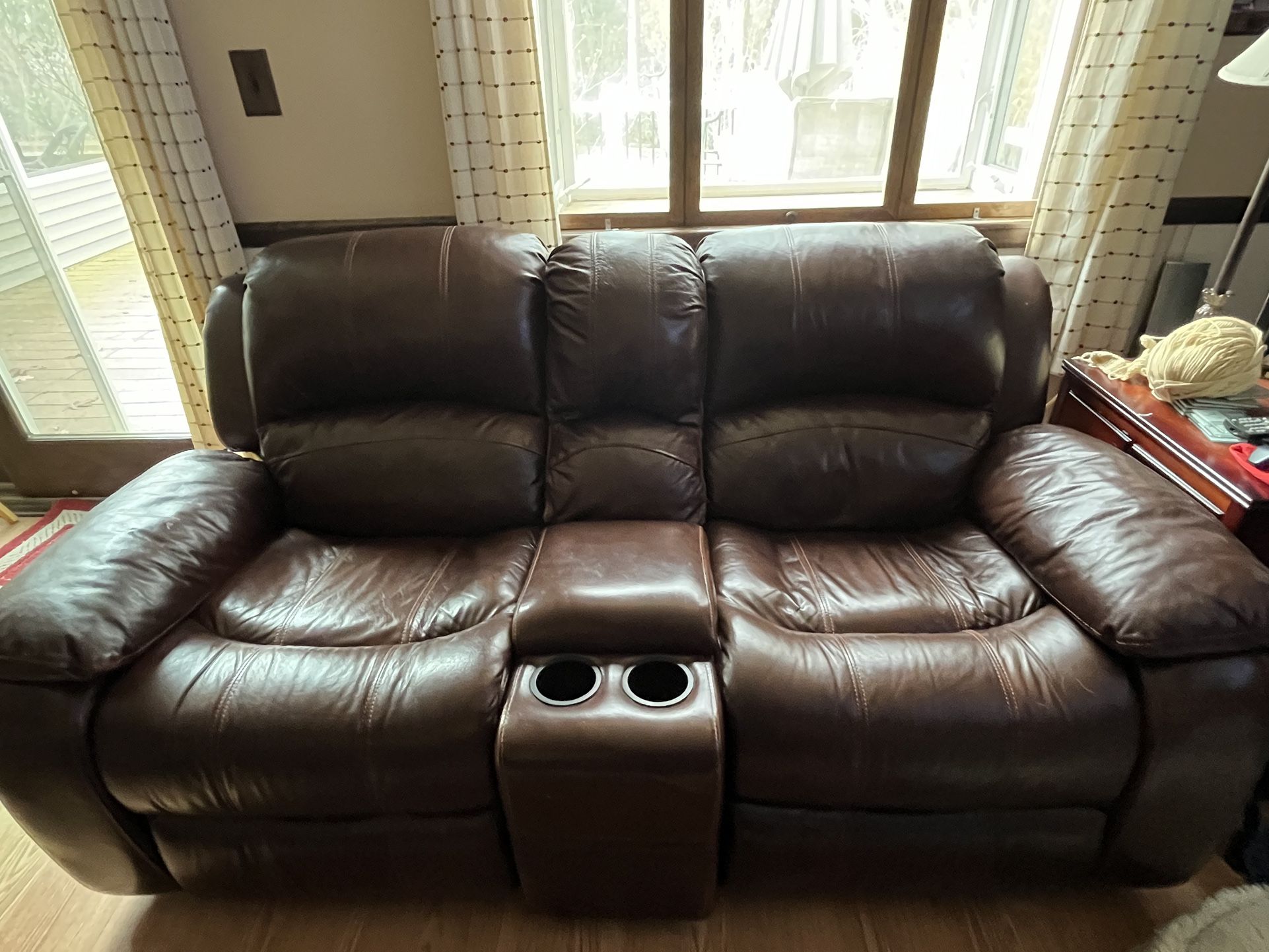 Leather Recliner Loveseat And Recliner Chair
