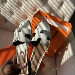 White Sandals 