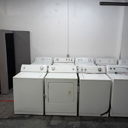 We have washers and dryers for sale