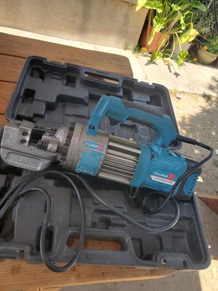 Centall RC-20B 1050W Electric Rebar Cutter, Portable Rebar Cutter, Cuts Up to 3/4in (4-20mm) #6 Rebar,