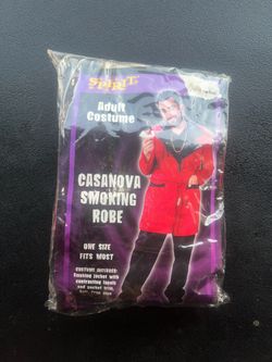 Casanova Smoking Robe Adult Costume