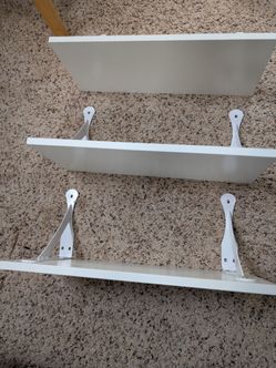 Floating shelves (3 sets)