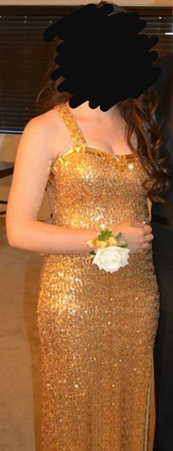 Gold Prom Dress