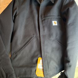 Black Carhartt Jacket Size Small 