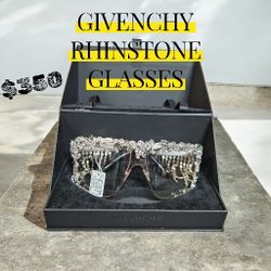 Givenchy Rhinestone Glasses
