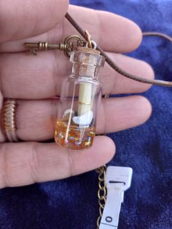 Message In A Bottle Necklace 