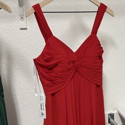 New Azarie Full Length Red Dress size 8 