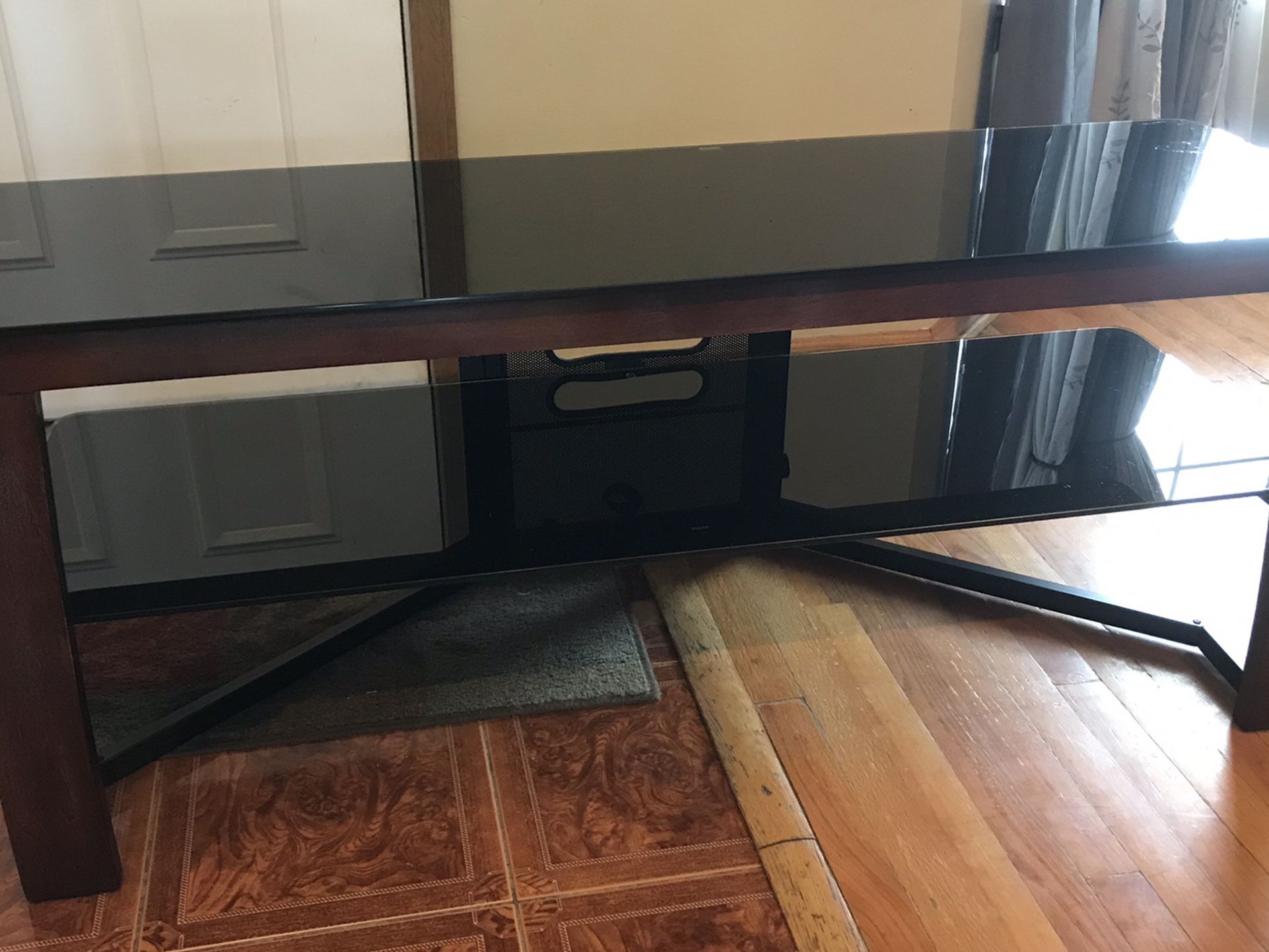 Glass Shelf Tv Stand