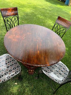 Wood table