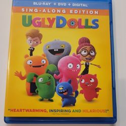 $5 BLU RAY. UGLY DOLLS. $5 OR TRADE FOR A MOVIE TITLE I DO NOT ALREADY OWN. BLU RAY ONLY NO DIGITAL .
