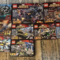 Big Lot Of Lego Marvel Superheros. Read Description