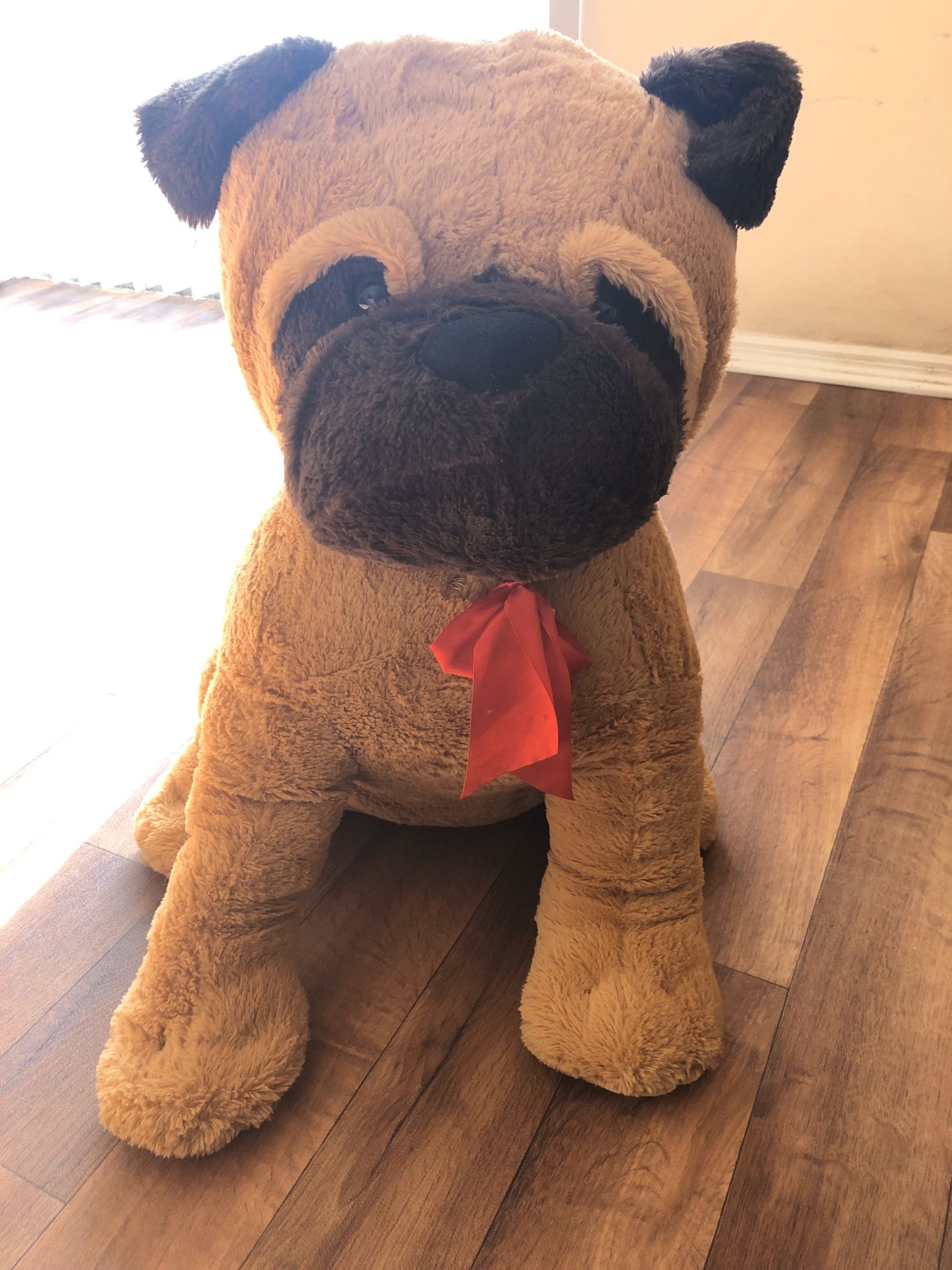 Dandee brown dog stuffed animal