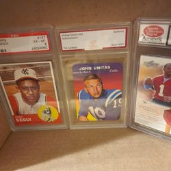 Big Sports Card Lot/Graded